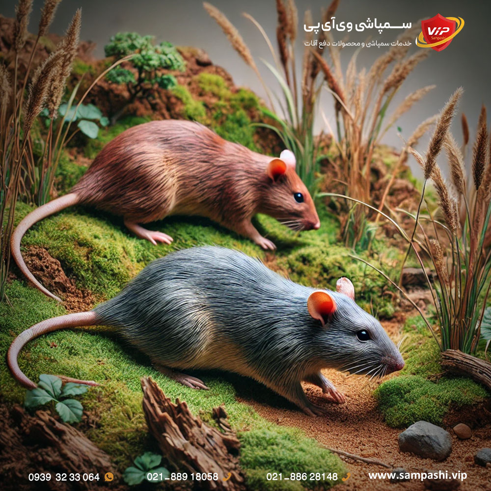 بهترین راه مبارزه با موش صحرایی