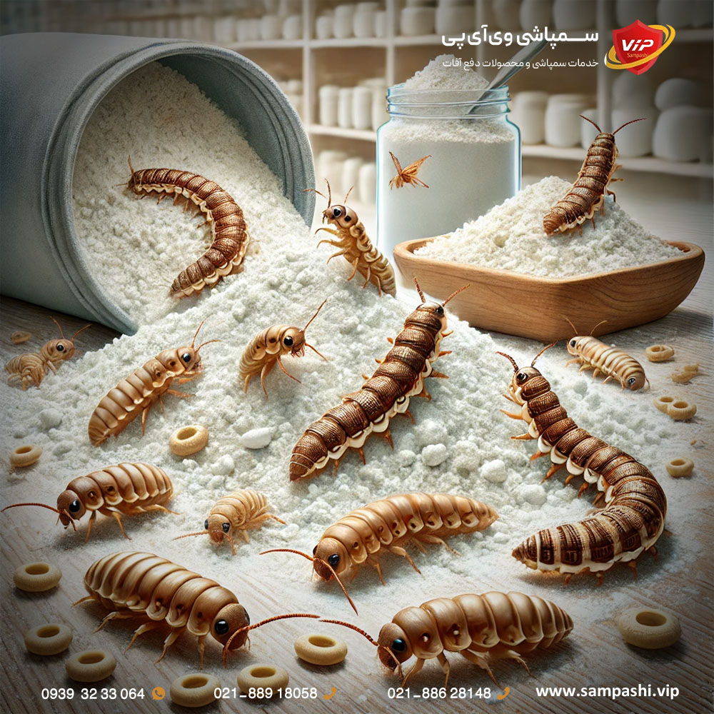 از بین بردن حشرات ارد