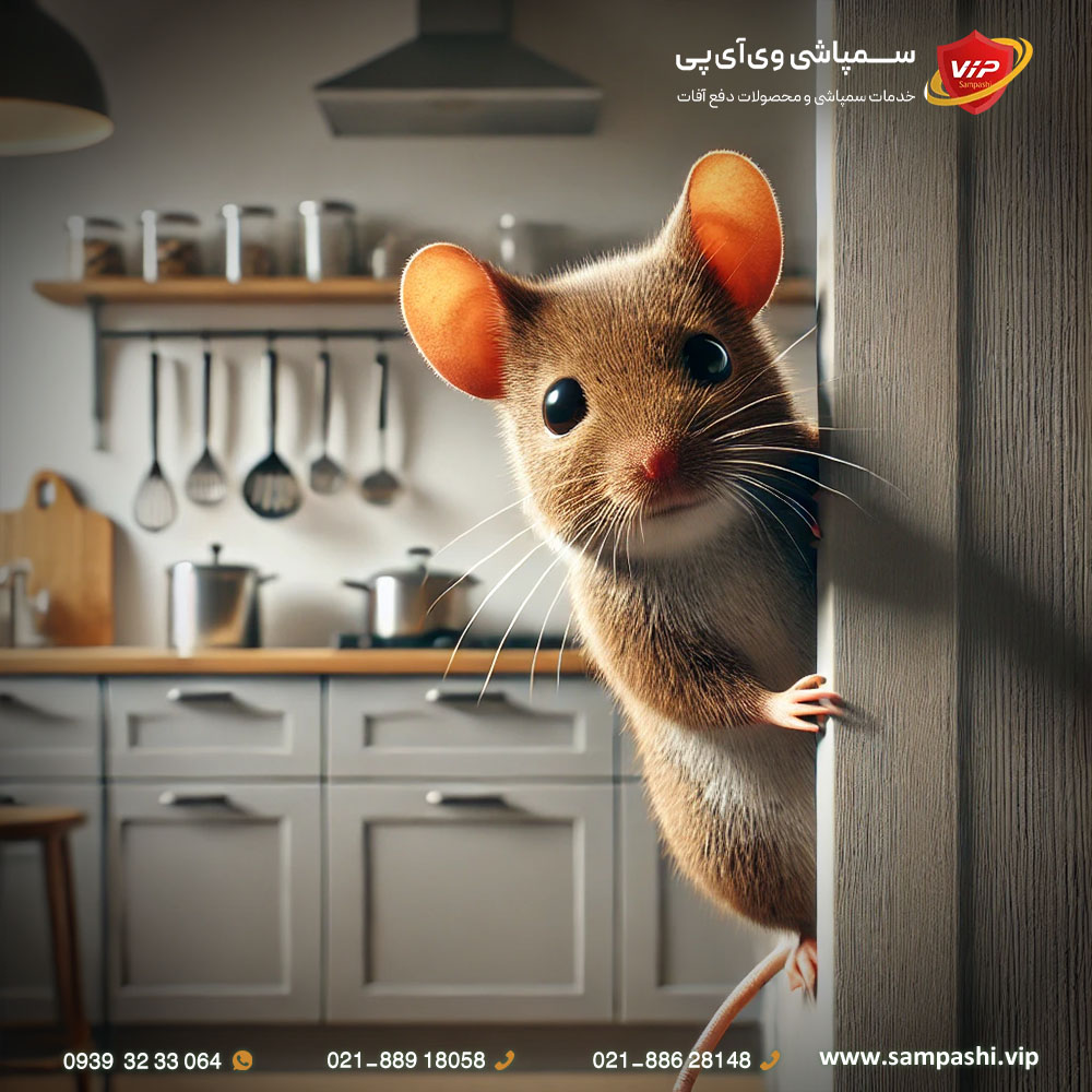 راه های دفع موش از خانه | سمپاشی vip