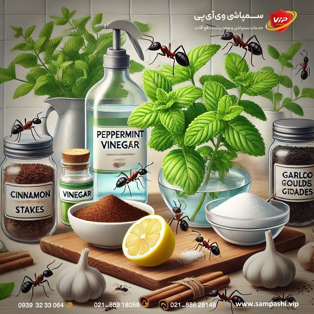 مورچه از چی بدش میاد