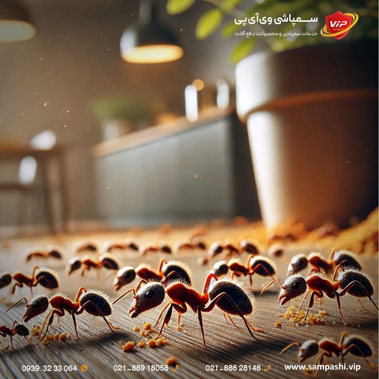 وجود مورچه در خانه
