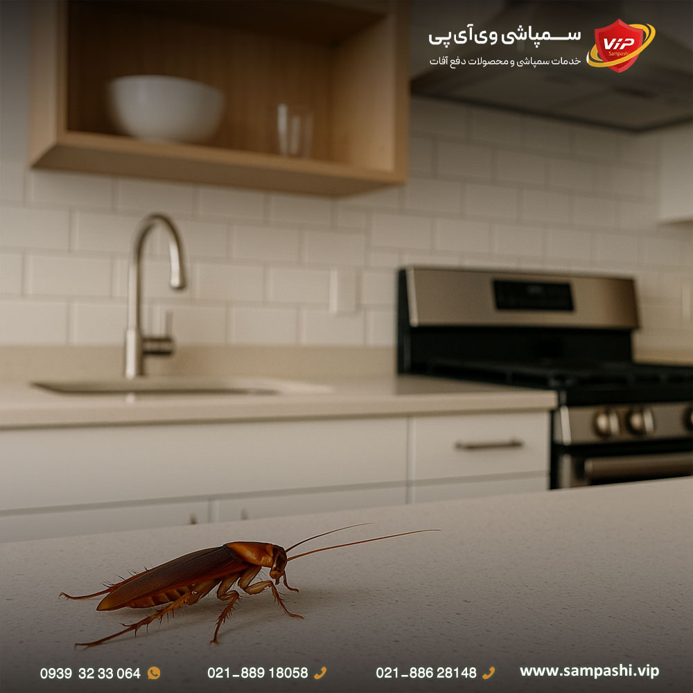 بهترین روش از بین بردن سوسک کابینت