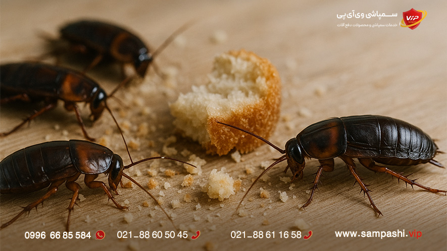 یک علت زیاد شدن سوسک