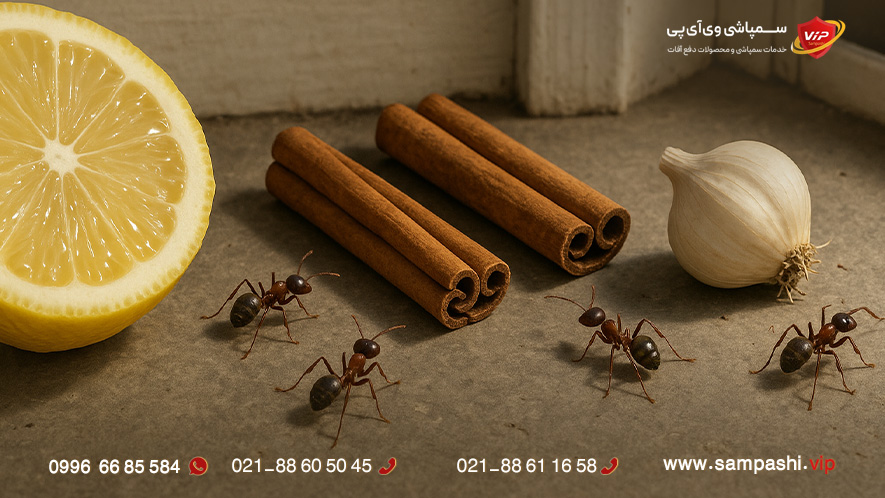 از بین بردن مورچه به روش خانگی