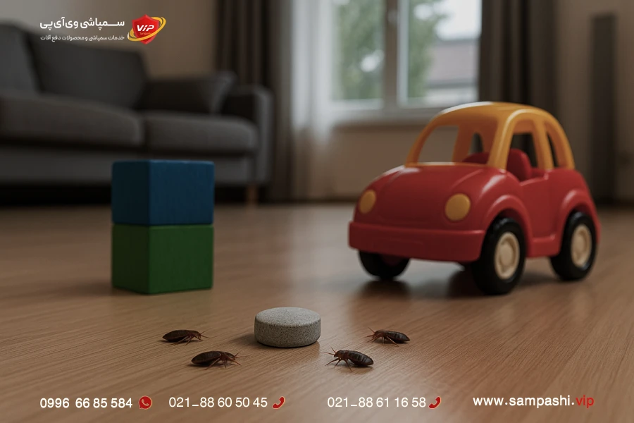 استفاده از قرص برنج برای ساس