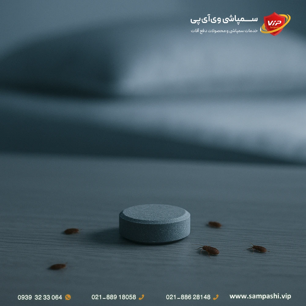 قرص برنج برای ساس