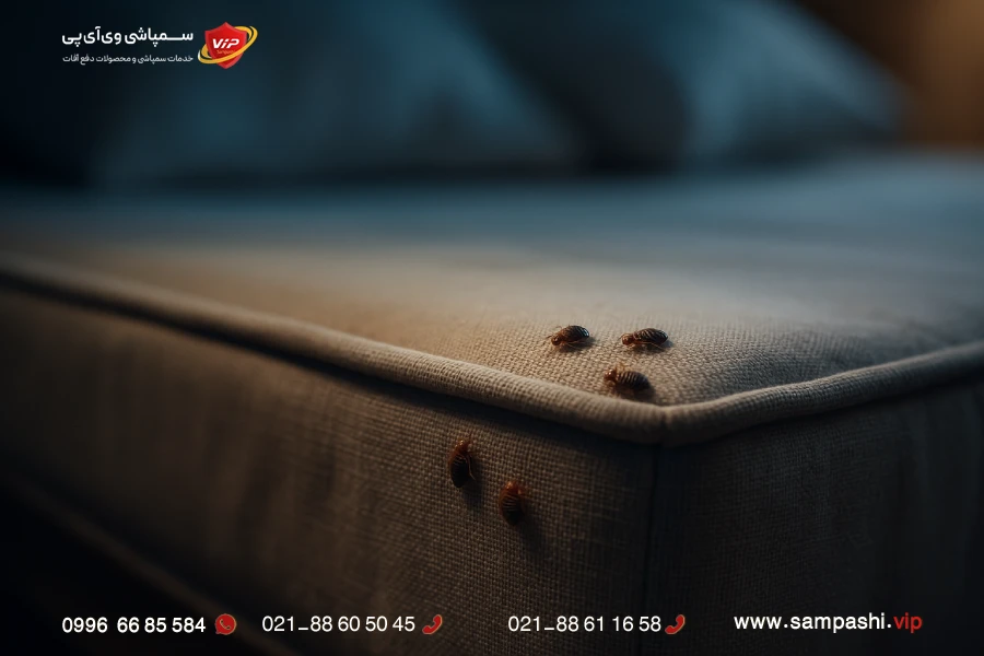 قرص برنج برای ساس