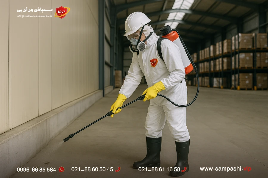 مقایسه دستگاه دفع حشرات با سمپاشی