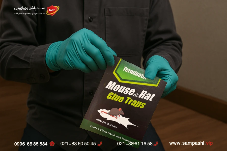 چه چیزی روی چسب موش بگذاریم