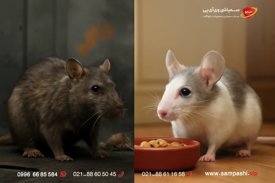 عمر موش فاضلاب چقدر است