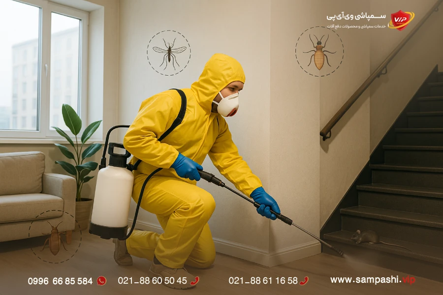 بهترین شرکت‌های سمپاشی