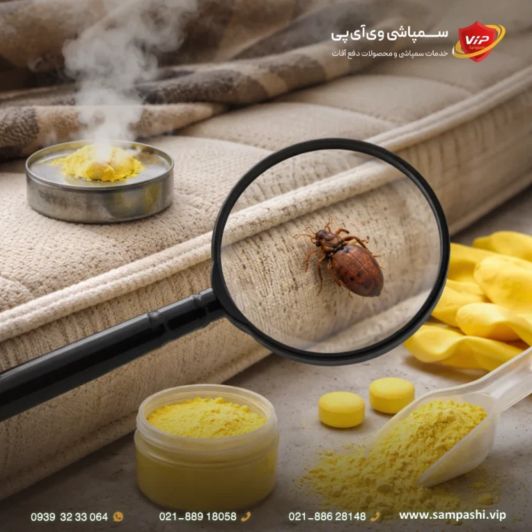 گوگرد برای ساس